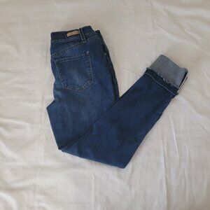 Blue Jeans Skinny Cuffed Size 9  True Craft